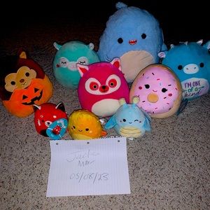 Squishmalllw Lot